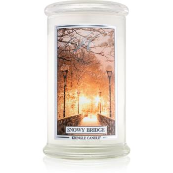 Kringle Candle Snowy Bridge vonná svíčka 624 g