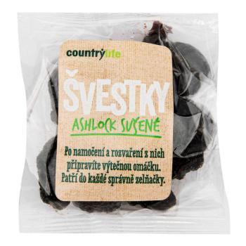 Švestky sušené bez pecek Ashlock 100 g   COUNTRY LIFE