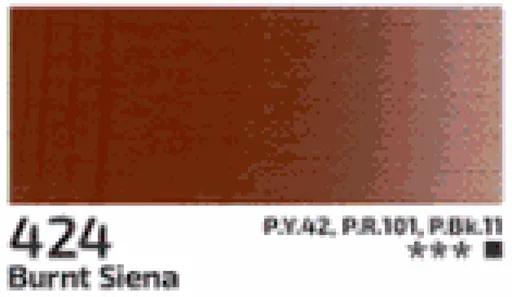 Akrylová barva Rosa 75ml – 424 burnt siena