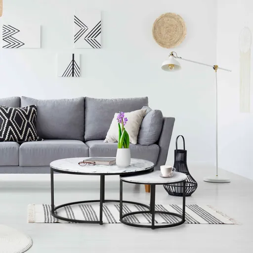 Konferenční stolek 2 ks CIRKO Tempo Kondela