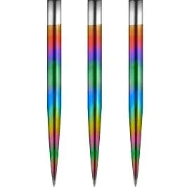 Mission Kovové hroty Glide - Rainbow - 38 mm (216565)