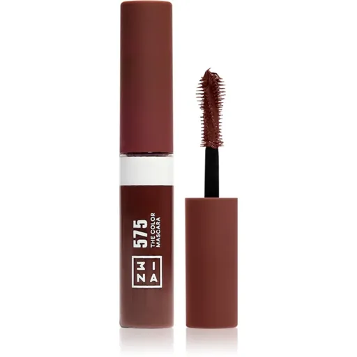 3INA The Color Mascara Mini řasenka odstín 575 - Brown 5.5 ml