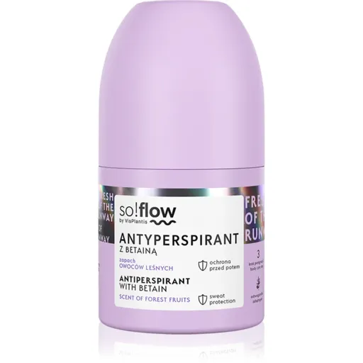 so!flow Antiperspirant antiperspirant roll-on pro ženy Betain Scent Of Forest Fruits 50 ml