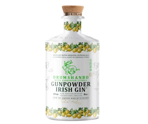 Drumshanbo Gunpowder Drumshanbo with Sardinian citrus Gunpowder Irish Gin 43% 0,7l