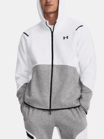 Under Armour UA Unstoppable Flc FZ Mikina Šedá