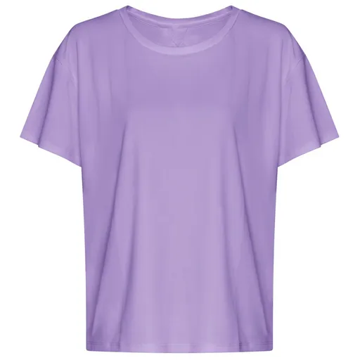 Just Cool Dámské sportovní tričko s otevřenými zády - Levandulová | XS