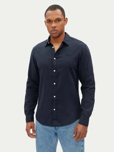 Pepe Jeans pánská tmavě modrá košile Arnau PM308844594 XL