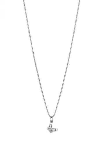 Rosato Něžný stříbrný náhrdelník s motýlem Allegra RZAL033 (řetízek, přívěsek)