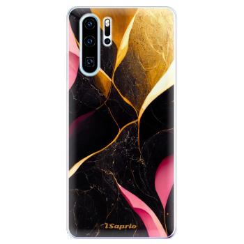 Odolné silikonové pouzdro iSaprio - Gold Pink Marble - Huawei P30 Pro