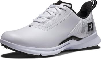 Footjoy Fuel White/White/Grey 41 Pánské golfové boty