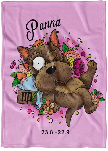 Deka Psí znamení – panna (Podšití beránkem: NE)