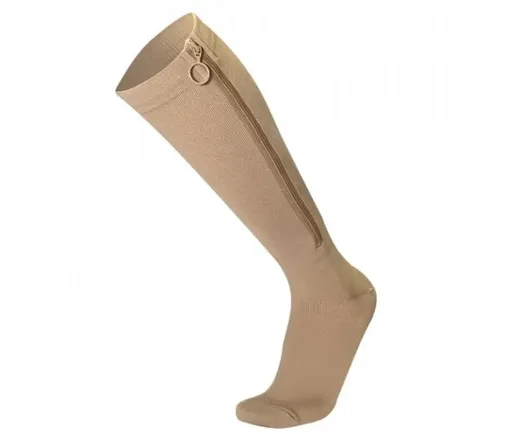 Kompresní podkolenky se zipem, S/M (36-39)