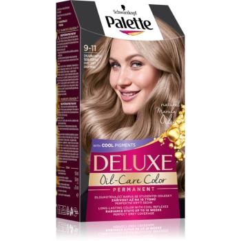 Schwarzkopf Palette Deluxe permanentní barva na vlasy odstín 9-11 Chladná světle šedá růžová 1 ks