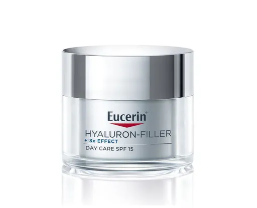 Eucerin Hyaluron-Filler + 3x Effect SPF 15 denní krém pro suchou pleť 50 ml