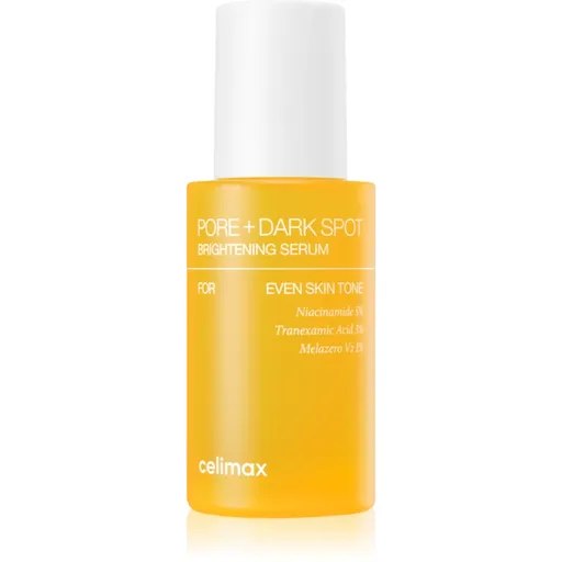 celimax Pore+Dark Spot Brightening Serum regenerační a rozjasňující sérum pro minimalizaci pórů 30 ml