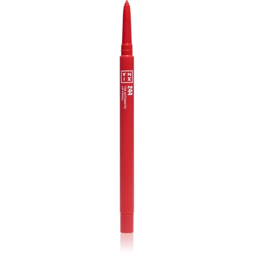 3INA The Automatic Lip Pencil konturovací tužka na rty odstín 244 - Classic red 0.35 g