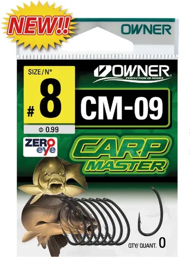 Owner Háčky CM-9 Curve Shank,Owner Háčky CM-9 Curve Shank