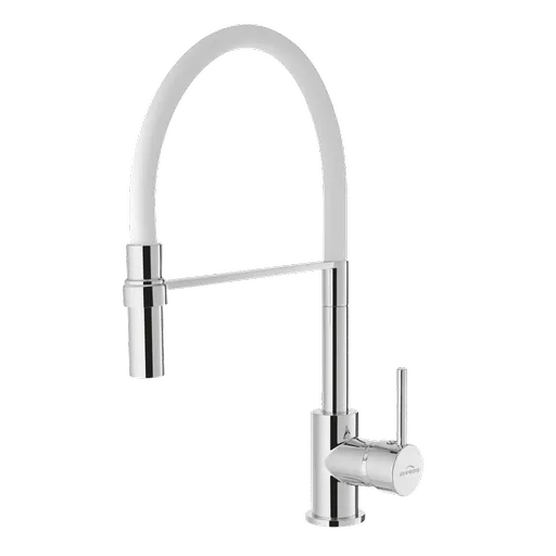 INVENA Dřezová baterie CHAMELEON,  bílá BZ-29-L02-C