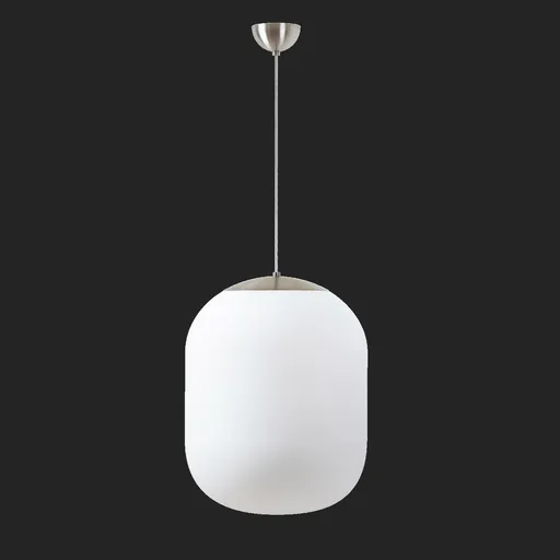 OSMONT TAN67373 TANIA S2 závěsné skleněné svítidlo nerez broušená / bílá IP40 3000 K 41W LED DALI