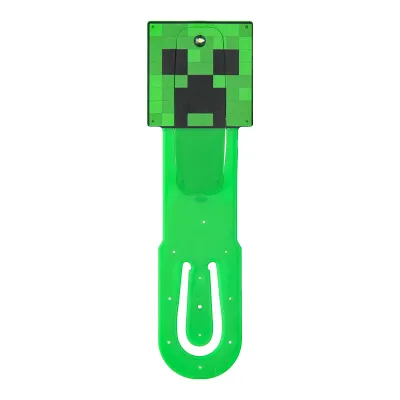 Minecraft, lampička do knihy Creeper