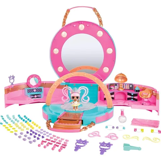 L.O.L. Surprise! Kadeřnický salón pro Panenku s korálkovými vlasy