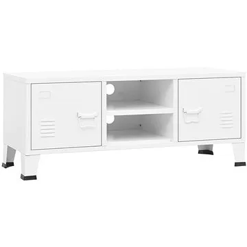 Industriální SHUMEE bílý 105 × 35 × 42 cm kov (339619)