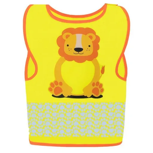 Korntex Dětská reflexní vesta se zvířátky - Lev | 5-7 let