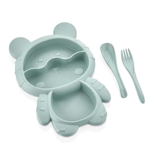 Plastová jídelní sada QLUX 3ks