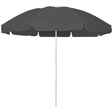Plážový slunečník antracitový 240 cm (314714)