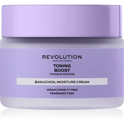 Revolution Skincare Boost Toning Bakuchiol zklidňující a hydratační krém 50 ml