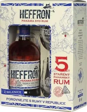 Heffron 38% 0,5l + 2x sklenka