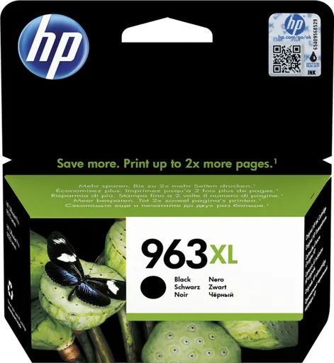 HP 3JA30AE - originální cartridge HP 963-XL, černá, 48ml