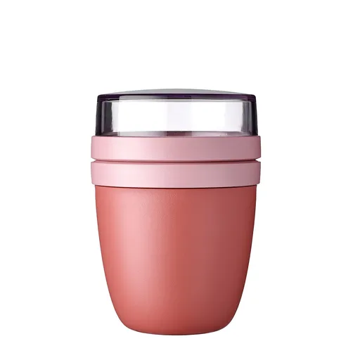 Svačinová dóza Ellipse, 500ml, Mepal, tmavě růžová