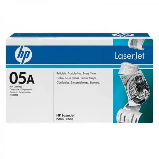 HP CE505A - originální toner HP 05A, černý, 2300 stran