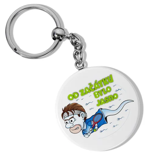 Klíčenka kulatá – Tenisová spermie