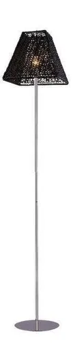 Stojací lampa černá 160cm 60W E27 Rombo