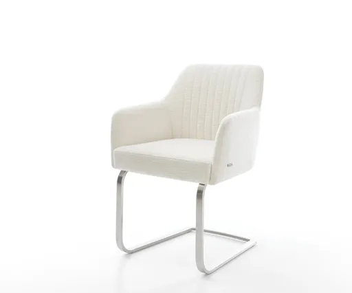 Jídelní židle Greg-Flex bouclé měkký béžová jídelní židle