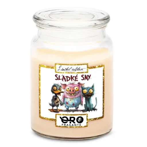 Svíčka Sladké sny (Vůně svíčky: Vanilka)