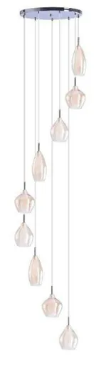 AZzardo AZ4014 závěsné svítidlo Amber Milano 9