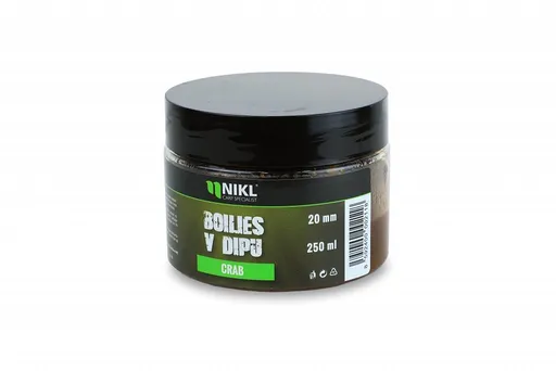 Nikl Boilies v dipu Crab 250g,Nikl Boilies v dipu Crab 250g