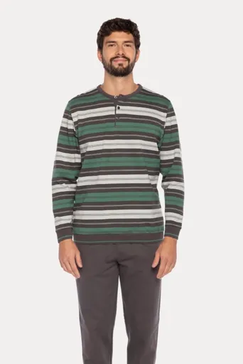 Pánské pyžamo SEBASTIAN XXL Zelená