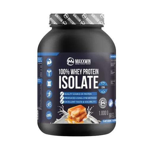 MAXXWIN ISO PROTEIN 90 1800 g slaný karamel