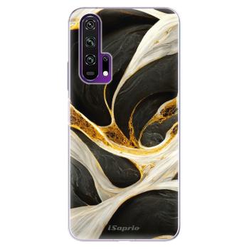 Odolné silikonové pouzdro iSaprio - Black and Gold - Honor 20 Pro