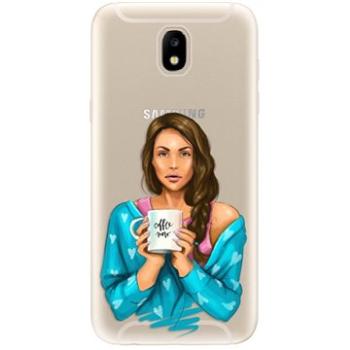 iSaprio Coffe Now - Brunette pro Samsung Galaxy J5 (2017) (cofnobru-TPU2_J5-2017)