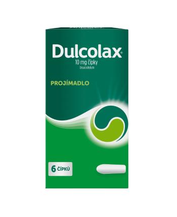 Dulcolax 10 mg 6 čípků