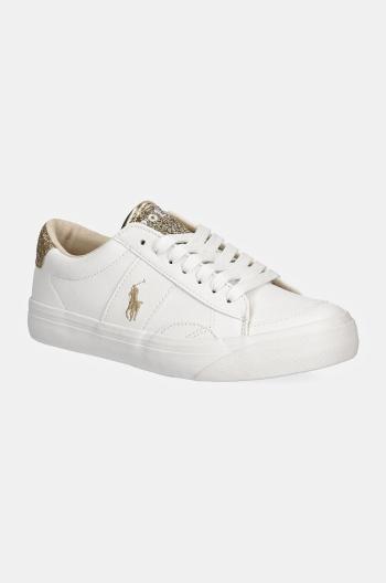 Dětské sneakers boty Polo Ralph Lauren RYLEY bílá barva, RL01227100