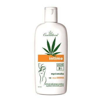 CANNADERM Intime NEW mycí emulze 150 + 50 ml ZDARMA (8594059736376)