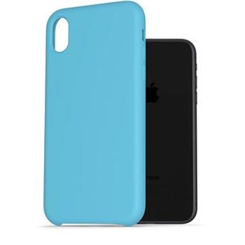 AlzaGuard Premium Liquid Silicone Case pro iPhone Xr modré (AGD-PCS0003L)