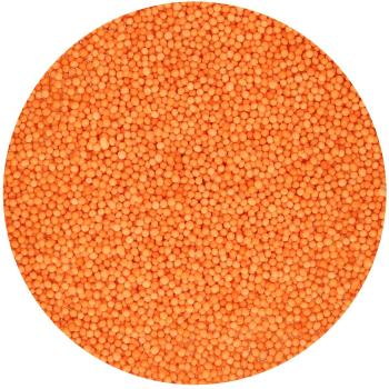 Cakesupplies Cukrové kuličky Nonpareils Orange - Oranžové 80 g