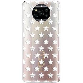 iSaprio Stars Pattern pro white pro Xiaomi Poco X3 Pro / X3 NFC (stapatw-TPU3-pX3pro)